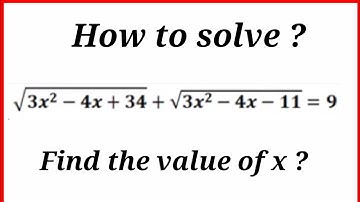 Find the value of x ?/Maths Olympiad preparation/Can you solve this?