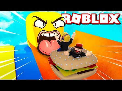 Get Eaten By A Giant Noob In Roblox Youtube - joey gets eaten by a roblox noob