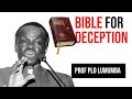 Bible Being Used To Deceive Africans - PLO Lumumba