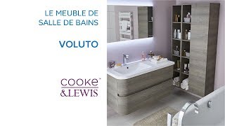 Meuble de salle de bains Voluto COOKE & LEWIS - Castorama - YouTube