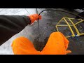 Flooded! Frozen drain deicing with a hot water sewer jetter