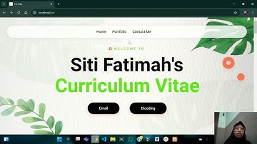 Demo Project Membuat Web CV Menggunakan Wordpress & Elementor