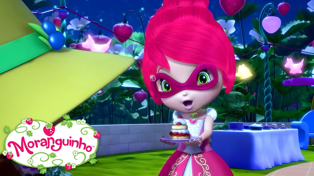 Moranguinho 🍓 Baile de Máscaras 🍓 Aventuras Em Tutti Frutti 🍓 Animado Para crianças
