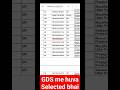 GDS ME HUVA SELECTION BHAI KA | GDS MAY 2023 KI 2nd MERIT HUVI जारी | @studybyvishal09