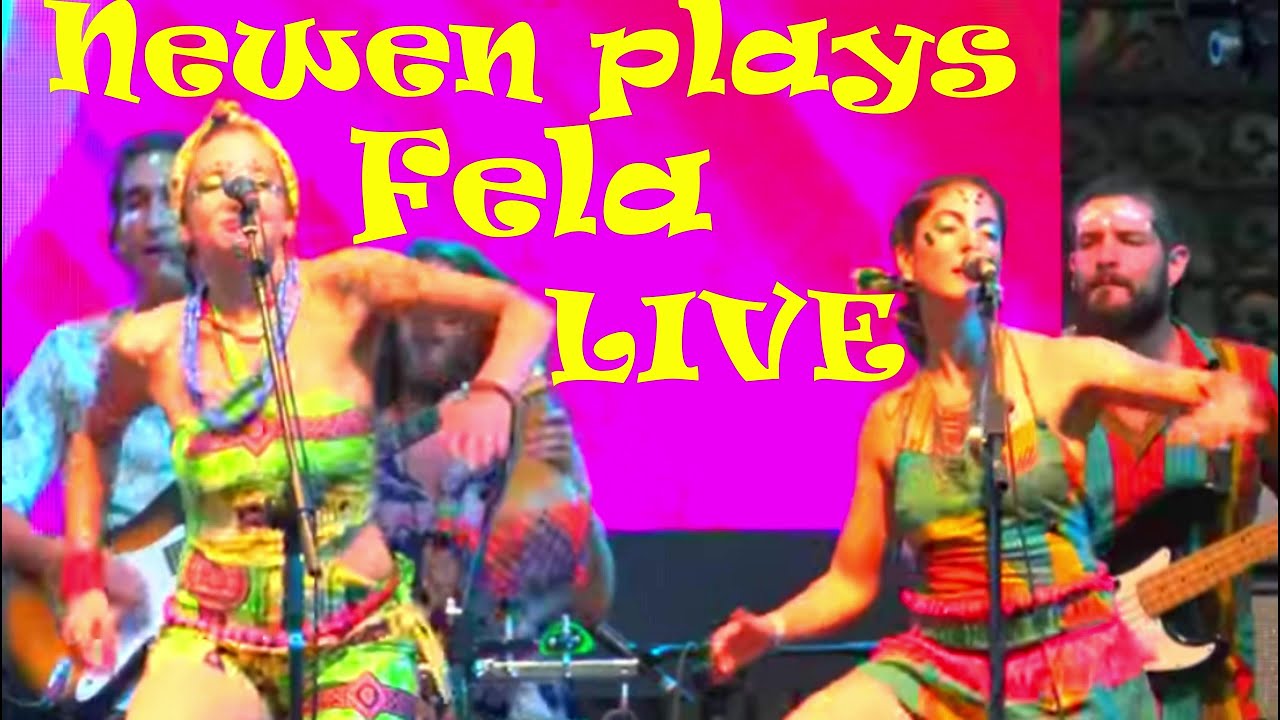 Newen Plays Fela live UPDATED:  All 8 Fela covers by Newen Afrobeat