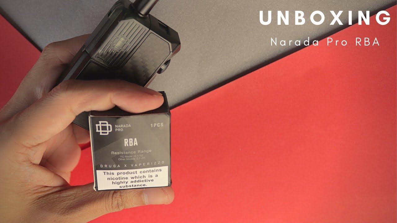 Augvape Narada Pro RBA Unboxing+Recoiling | Indovapor