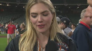 'He's such a legend. Who f*** cares' | Kate Upton on Justin Verlander's win in the World Series