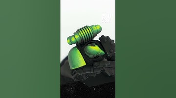 A vibrant green PRO Acryl palette that works on anything!