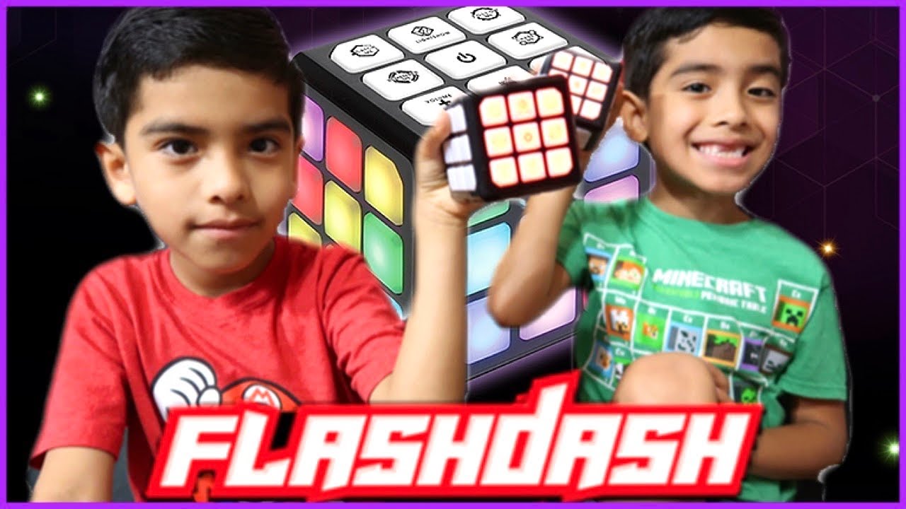 FLASHDASH By Winning Fingers Flashing Cube Brain Memory Game For Kids YouTube