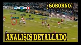 FUTBOL EN AMERICA | ANALISIS ARGENTINA 6 - PERU 0 1978 | TODAS LAS JUGADAS SOSPECHOSAS