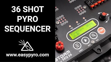 36 Shot Pyrotechnic Sequencer | FireStorm