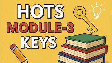 HOTS Module-3 Keys