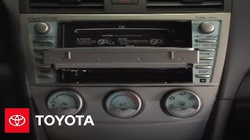 2007 - 2009 Camry How-To: CD Function - Navigation System | Toyota