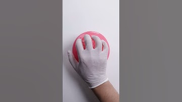 Very Satisfying and Relaxing, slime ASMR, slime pressing and bubbles popping #oddlysatisfying