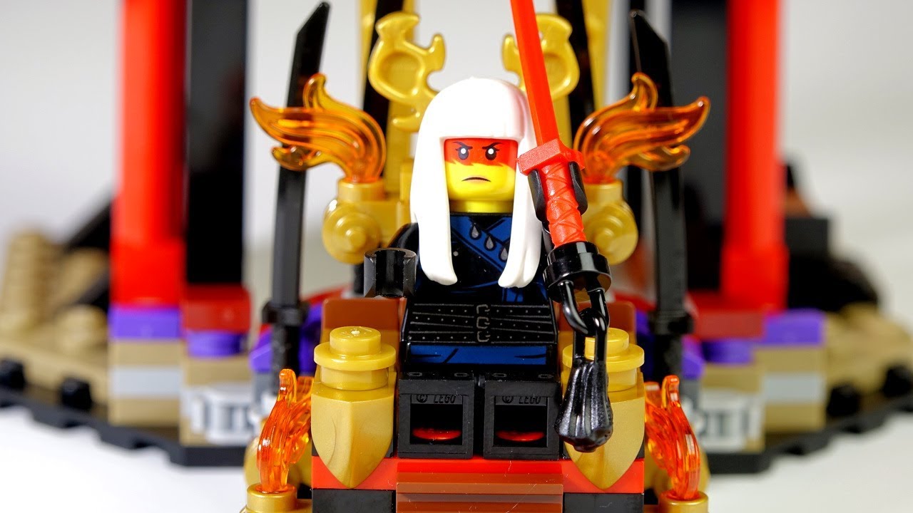 lego throne room showdown