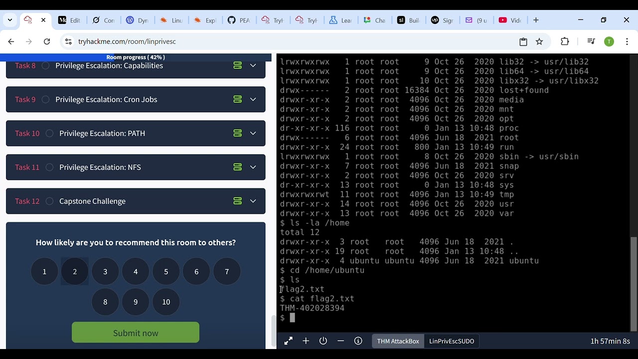 TryHackMe   Linux Privilege Escalation task 6