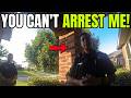 Officers Can't Stop This Citizen... Even After Threatening Arrest!