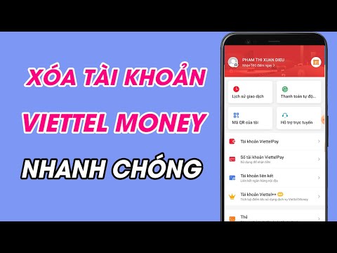 Video Cách Xóa Tài Khoản Viettel Pay (Viettel Money) Đơn... - youtube