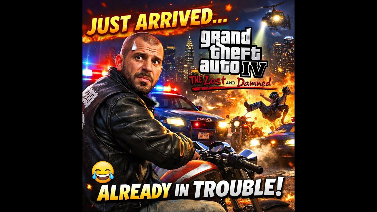 Johnny Klebitz Returns… Chaos Starts Instantly 😂 | GTA IV: The Lost and Damned