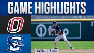 Creighton Baseball vs. Omaha Highlights - 5/14/24