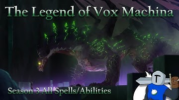The Legend of Vox Machina Season 3 All Spells Breakdown