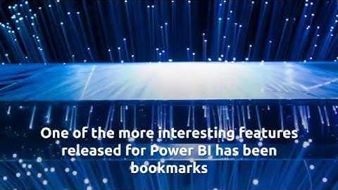 Power BI and Bookmarks