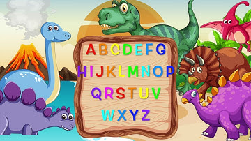 Dinosaur ABC Song- Kids learn the alphabet with T-Rex! Melokiddy Nursery Rhymes & Kids Songs