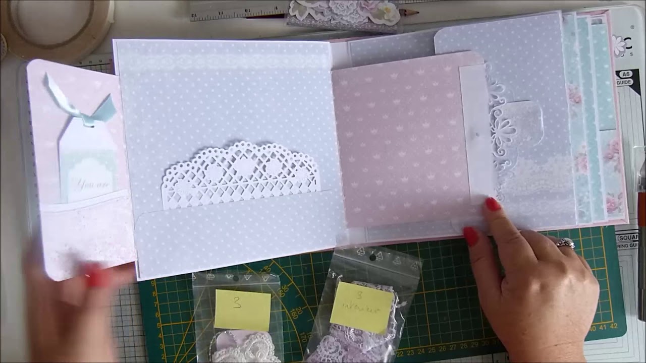 Tutoriel mini album scrap 19x19 - PARTIE 5 - Collection