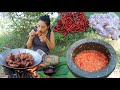 Amazing cooking chicken wings crispy with chili sauce recipe