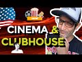 Clubhouse and cinema in english