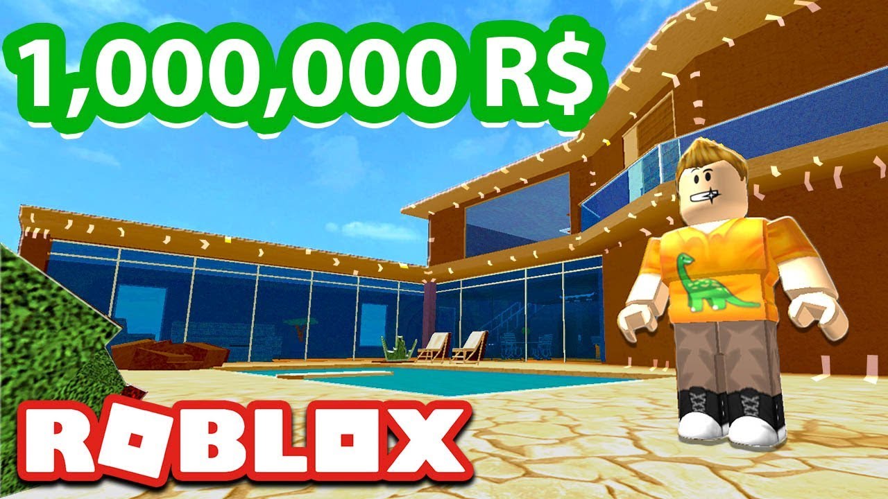 Billionaire Box Fort Mansion In Roblox - fort roblox