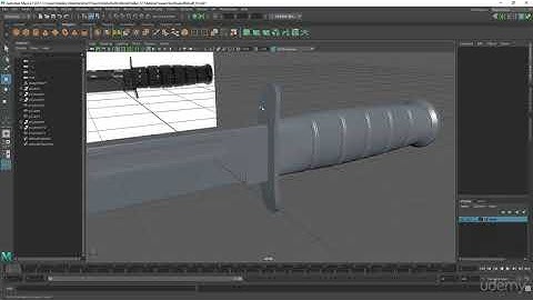 Cleaning up our Maya outliner / closing out the high poly section