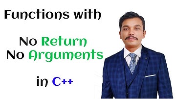 Lecture 58 Function With No Return No argument in C++(Hindi/Urdu)