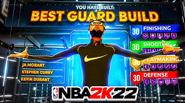 NEW "3-WAY SLASHING PLAYMAKER" BUILD IS A DEMIGOD in NBA 2K22 NEW BEST POINT GUARD BUILD NBA 2K22