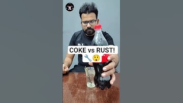 Coke Rust 🔧 Removal Hack | Reality Check! 🧐 | #shorts #lifehacks