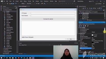 Mengirim pesan dari Client ke Server menggunakan visual studio 2019 dengan bahasa visual basic