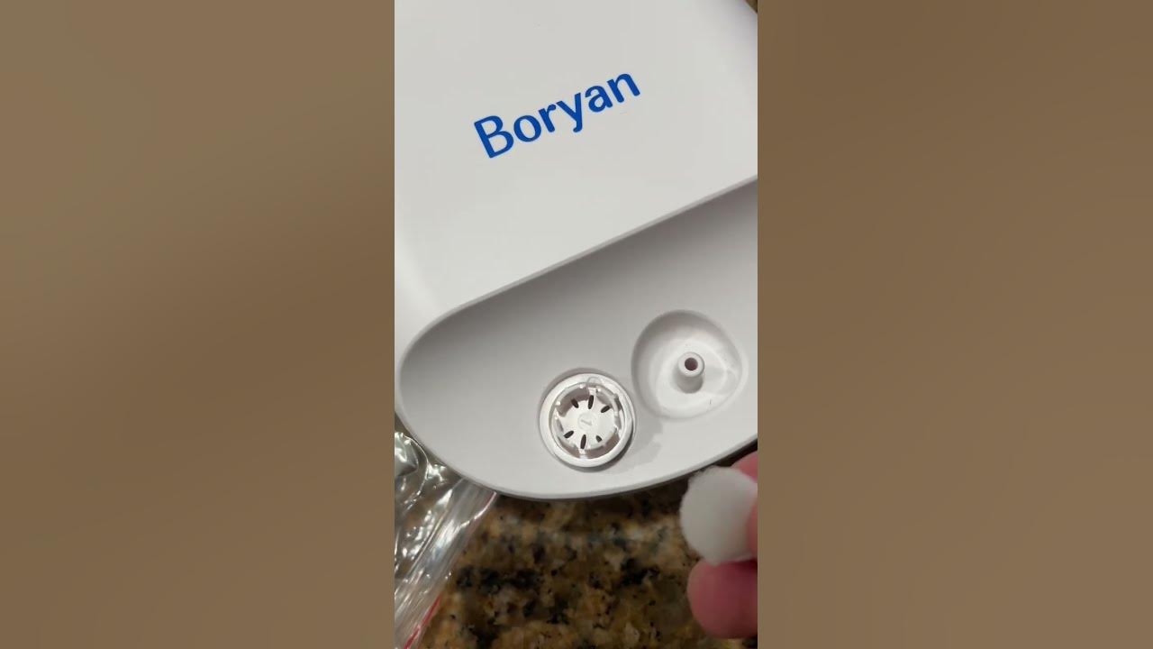 How to change a Boryan nebulizer filter YouTube