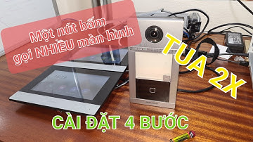 Cài đặt chuông cửa Hikvision thông minh ko cần máy tính - 4 bước - tua 2x