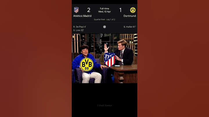 UCL quarterfinals second leg Borussia Dortmund vs Atletico Madrid 4-2 #shorts #ucl #borussiadortmund