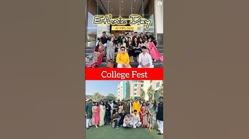 Ethnic Day at VIPS Delhi 📌❤️🥳 #shorts #vips