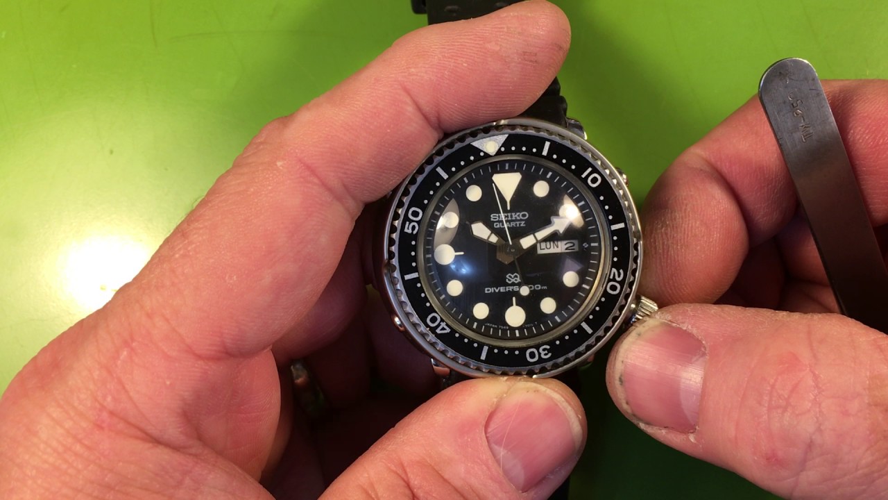 KC Seiko 7549-7010 Super duper nice example, 300m Tuna - YouTube