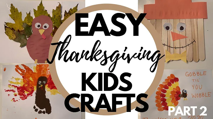 EASY KIDS THANKSGIVING CRAFTS | FALL CRAFT IDEAS | THANKSGIVING CRAFTS FOR KIDS