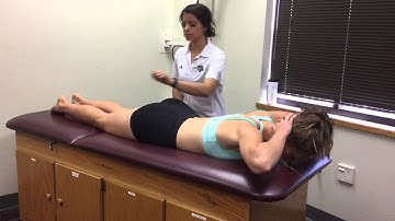 Isometric Strength Test  Lumbar Extension