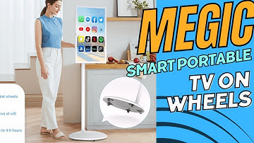 Magic Smart Portable TV on Wheels