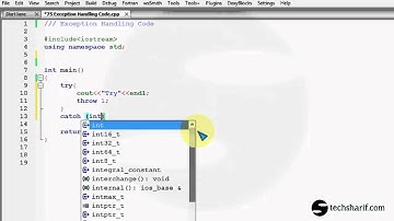 bangla c++ video tutorial 75 Exception Handling Code