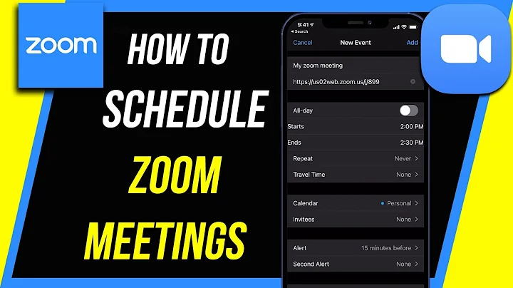 How to Schedule a Zoom meeting on the Zoom Mobile App