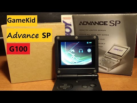 GameKid Advance SP G100   клон GBA? [консоль с Aliexpress]