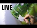 Painting Live - Green Bottle - 16th