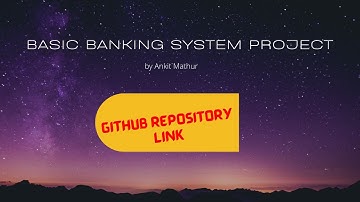 Project - Basic Banking System Project || Web Developer Intern @The Sparks Foundation