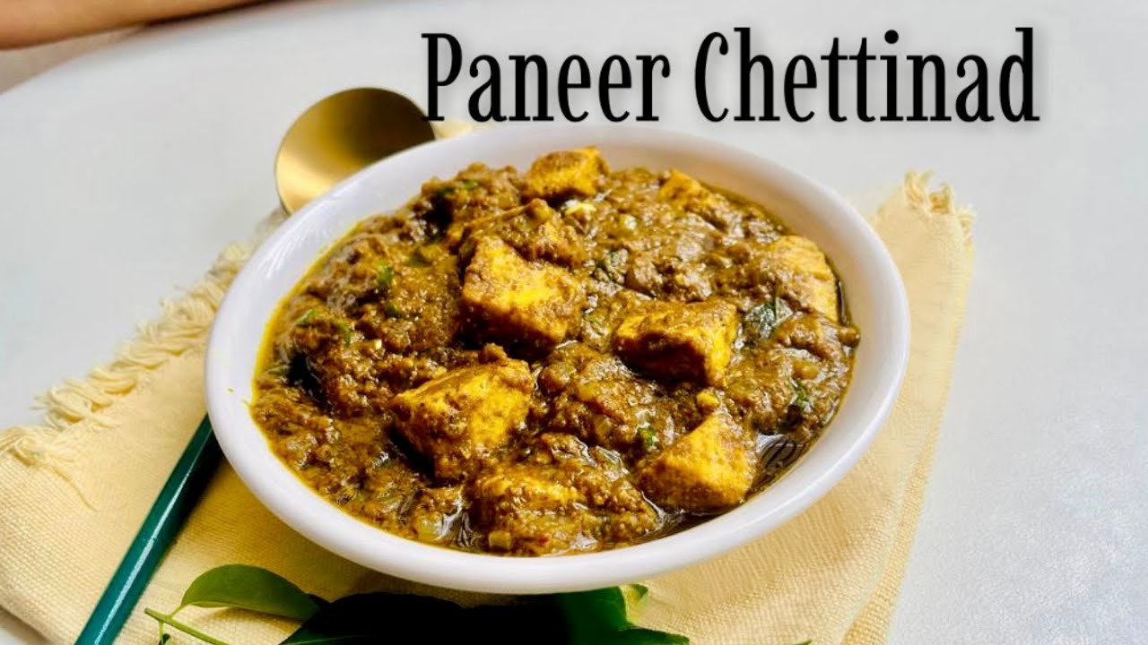 Paneer Chettinad Curry How To Make Pepper Paneer Chettinad Paneee